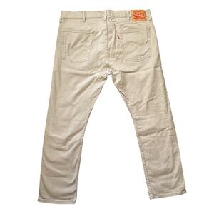 Levi's 513 Light Tan Men Denim Jeans